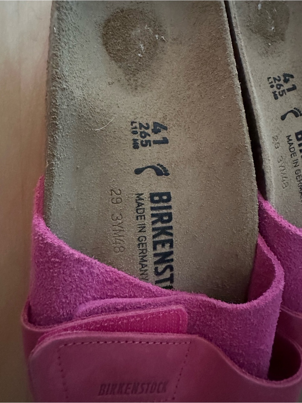 Birkenstock Uji Nubuck-Suede Leather Sandal 41/10.5 - Picture 9 of 10
